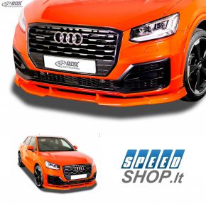 AUDI Q2 S-line priekinio bamperio pažeminimas